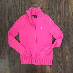 Ralph Lauren zip up sweater